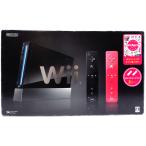 ［飯能本店］任天堂 Wii Wiiパーティセット ※ ヌンチャク欠品 RVL-S-KABN(JPN) ゲーム周辺機器 ブラック/ピンク DH74992