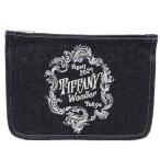 [. талант головной офис ]TIFFANY&amp;Co. Tiffany Tiffany wonder выставка ограничение 2024 год Okayama Denim клатч Denim DH83511