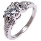 ［飯能本店］CARTIER カルティエ #48 0.55ct ダイヤモンド バレリーナ ソリテール リング・指輪 Pt950プラチナ 8号 DH84280