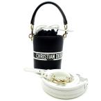 [ Гиндза магазин ]Christian Dior Christian Dior wa Eve микро ковш сумка на плечо кожа темно-синий DH84495