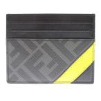 [ Гиндза магазин ]FENDI Fendi 7M0343AL8A футляр для карточек покрытие парусина черный мужской DH85805