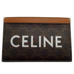 [. талант головной офис ]CELINE Celine Trio mf футляр для карточек кожа Brown женский DH87936