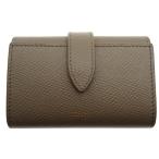 [. талант головной офис ]CELINE Celine 6 полосный футляр для карточек кожа серый ju женский DH87937