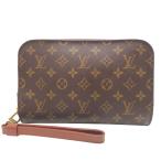 [. талант головной офис ]LOUIS VUITTON LV Louis * Vuitton oruse-M51790 ( негодный номер ) ручная сумочка монограмма оттенок коричневого мужской DH88132