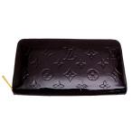 ショッピングヴェルニ ［飯能本店］LOUIS VUITTON LV ルイ・ヴィトン ジッピー ウォレット M93522 長財布 ヴェルニ アマラント レディース DH88523