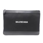 [. талант головной офис ]BALENCIAGA Balenciaga темно-синий зажим M 420407 клатч парусина оттенок черного мужской DH89771