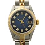 ［銀座店］ROLEX ロレックス デイトジャスト 10P ダイヤモンド T番 1996年製 69173Ｇ 腕時計 レディース DH98143