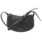 ［飯能本店］Kate Spade ケイトスペード ループ クロスボディ KN339 ショルダーバッグ レザー ブラック系 レディース DH90482