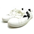 ショッピングケイトスペード ［飯能本店］Kate Spade ケイトスペード ケイトコートスニーカー ＃38.5（約24.5cm） KG693 スニーカー レザー ホワイト DH90728