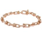 ［銀座店］TIFFANY&amp;Co. ティファニー ハードウェア スモール リンク 60153082 ブレスレット 750ピンクゴールド DH90996