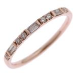 ［飯能本店］Non Brand ノンブランド 0.20ct ダイヤモンド リング・指輪 K18ピンクゴールド 12号 レディース DH91341