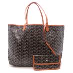 ショッピングゴヤール ［飯能本店］GOYARD ゴヤール サンルイGM トートバッグ PVCコーティングキャンバス ブラック レディース・メンズ DH91531