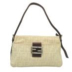 ［飯能本店］FENDI フェンディ マンマバケット 222826566 ショルダーバッグ キャンバス クリーム ( ベージュ系 ) レディース DH91643