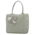 ［飯能本店］ANTEPRIMA アンテプリマ ワイヤーバッグ リボンモチーフ ハンドバッグ ワイヤー シルバー系 レディース DH91796