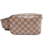 [ Гиндза магазин ]LOUIS VUITTON LV Louis * Vuitton Geronimo s( старая модель ) N51994( негодный номер ) сумка "body" Damier Brown DH92625