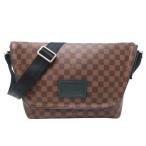 [. талант головной офис ]LOUIS VUITTON LV Louis * Vuitton Sprinter MM N41254( негодный номер ) сумка "почтальонка" Damier оттенок коричневого мужской DH93430