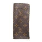 [. талант головной офис ]LOUIS VUITTON LV Louis * Vuitton ete.iryu сеть sa-n тянуть M62962 ( негодный номер ) очки кейс монограмма DH93519