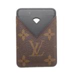 [. талант головной офис ]LOUIS VUITTON LV Louis * Vuitton porutokaruto магнит M13185 футляр для карточек монограмма мака sa- оттенок черного DH94771
