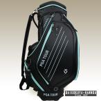 [10/15 до! заем 48 раз нет банковский процент ] оправа VESSEL × PGA TOUR caddy bag черный Tiffany ограниченная модель 8830119 /GH09851