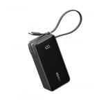  якорь мобильный аккумулятор 10000mAh Fusion Built-In USB-C кабель Anker Power Bank A1637N11 черный Anker
