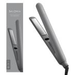 SALONIA サロニア SAL23105GR グレー ストレートヘアアイロン 24mm スムースシャイン