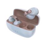 ショッピングイヤーカフ JVCケンウッド イヤホン ワイヤレスイヤホン イヤーカフ型 防水 アプリ対応 Victor HA-NP1T-AN エターナルブルー