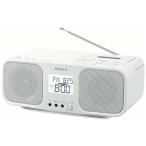 SONY ソニー CFD-S401 ホワイト CDラジオカセットレコーダー ワイドFM対応