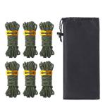 * время ограничено распродажа!![ бесплатная доставка ] уличный палатка трос 4mm длина 4m 6шт.@ выдерживаемая нагрузка 300KG отражающий высокий интенсивность долговечность отражающий материал ввод свободный металлические принадлежности 