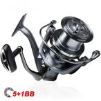 【送料無料】 スピニングリール 10000番 12000番 大物 5+1BB 大型スピニングリール オフショア ハイパフォーマンス 釣りリール リール 遠投 釣り ドラグ力18KG