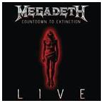 輸入盤 MEGADETH / COUNTDOWN TO EXTINCTION ： LIVE [CD]