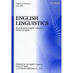 ENGLISH LINGUISTICS Journal of the English Linguistic Society of Japan Volume27，Number1（2010June）