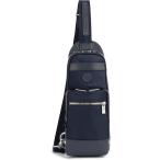 ショッピングオロビアンコ Orobianco オロビアンコ ソロペルテ ボディバッグ スリング バッグ 3L 550g メンズ ネイビー ナイロン 軽量 92956-03