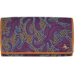 ヴィヴィアンウエストウッド Vivienne Westwood 長財布 パープル×オレンジ 定価52,800円 N901 新品