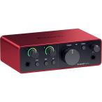 Focusrite Scarlett solo 4th Gen Focus свет аудио интерфейс 