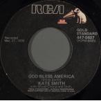  рис 7~ Kate Smith (2) God Bless America / Star Spangled Banner 4470407 RCA /00080