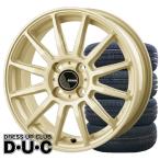 14インチアルミホイールタイヤ4本セット 軽自動車 INFINITY/インフィニティF12 GL ゴールド 14-4.5 165/55R14 155/65R14 JAWA認証