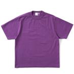 TOUGHER タファー BREA S/S TEE (SOLID BLANK) 7.5oz ヘビーウェイト ショートスリーブ Tシャツ LAKER'S PURPLE