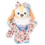 クッキーアン 着物 コスチューム ケープ＆草履付 昭和レトロ 雛菊柄 振袖セット No.12 本体無 Sサイズ用 送料無料