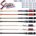 久保田スラッガー ノック用木製バット フィンガータイプ 硬式対応 朴 メープル BAT-831 BAT-832 BAT-833 BAT-834 BAT-835 BAT-836 BAT-837 SLUGGER