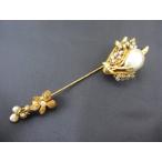 ★ミリアムハスケル人気ピンブローチ■アンティーク/コスチュームジュエリー　ブローチ(PR1812001)