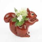 小花入れ 花瓶 リス りす Squirrel Bud Vase プレゼント クエイルセラミックス Quail Ceramics