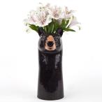 花瓶 熊 くま クマ おしゃれ 可愛い 陶器 大きい 動物 アニマル グリズリー ヒグマ プレゼント クエイルセラミックス Quail Ceramics
