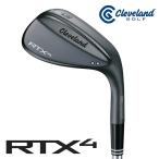 ショッピングダンロップ ダンロップ　Cleveland（クリーブランド） RTX4　ウェッジ　ブラックサテン　N.s.PRO　MODUS3　TOUR120　スチールシャフト　軟鉄鋳造　お買い得品　特注生産不可