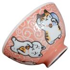 茶碗ねこキャット唐草模様/撥水唐草...