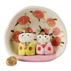  кукла hinaningyo compact керамика маленький симпатичный кукла для празника девочек /. сырой обжиг в печи произведение . цветок поле ../ миниатюра первый .... sama ... sama . украшение 