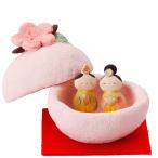  кукла hinaningyo compact керамика маленький симпатичный кукла для празника девочек / кукла .. ручной работы кукла hinaningyo . сырой обжиг в печи произведение . крышка предмет украшение / миниатюра первый .... sama ... sama . украшение 