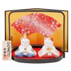  кукла hinaningyo compact керамика маленький симпатичный кукла для празника девочек / манэки-нэко внутри обратная сторона . белый фарфор / миниатюра первый .... sama ... sama . украшение 