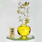 ショッピング置物 龍 ドラゴン ガラス 置物 風水 運気アップ/ クリスタル風水龍 /インテリア 開運 招福 プレゼント 贈り物