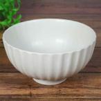 食器 ちゃわん ご飯茶碗/ ソギ白大