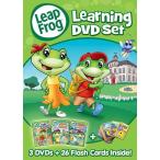 （在庫あり）リープフロッグ　Leap Frog　DVD3枚+フラッシュカード26枚セット　北米版DVD　Learning DVD set　フォニックス入門編としてもお勧めです